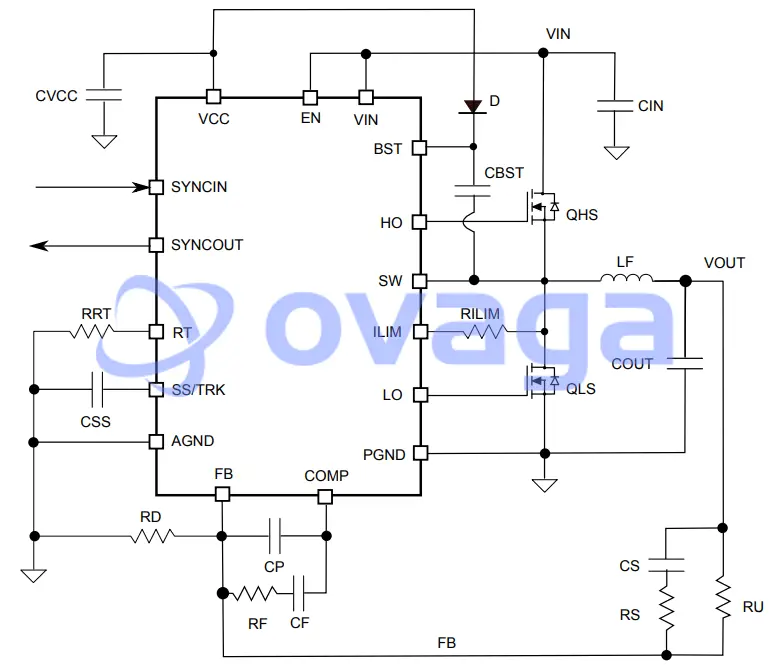typical application circuit schematic
