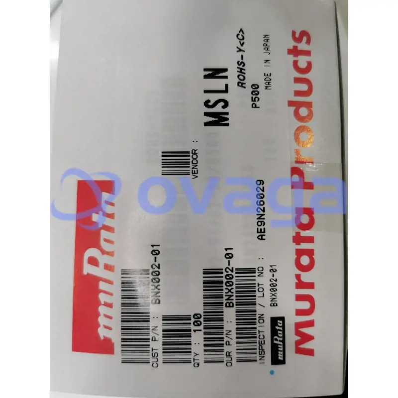 Filtro EMI Murata BNX002-01 - 10A, 50V, 1MHz-1GHz, Vecchio Stock, Nuovo
