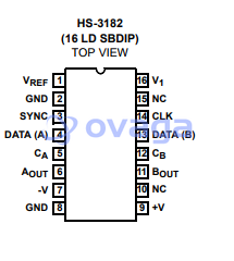 HS1-3182-8  pin out