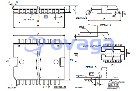 L6206PD013TR  pin out