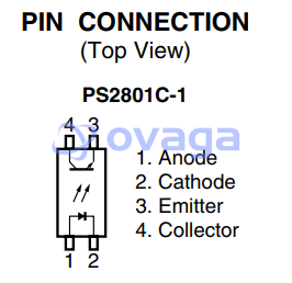 PS2801C-1  pin out