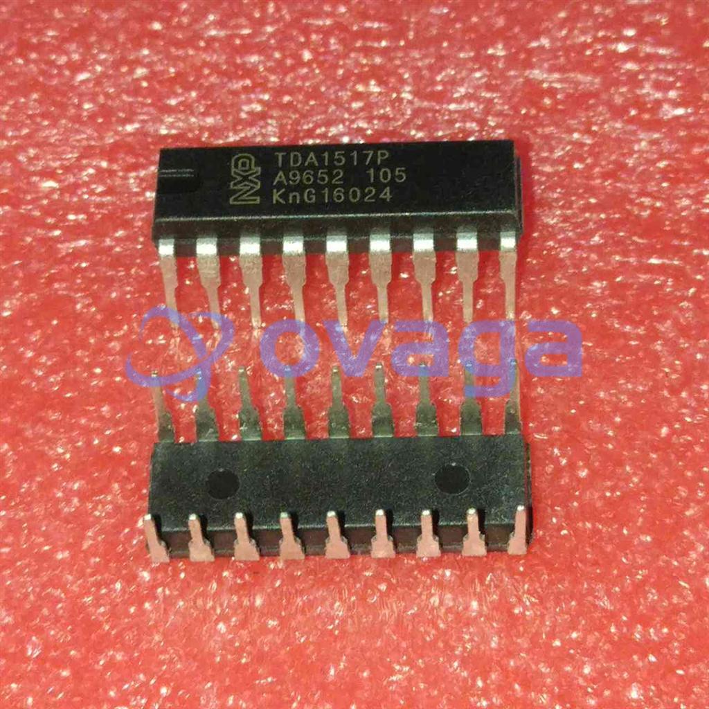 NXP TDA1517P 6W Stereo Audio Amplifier IC – DIP-18, New Old Stock