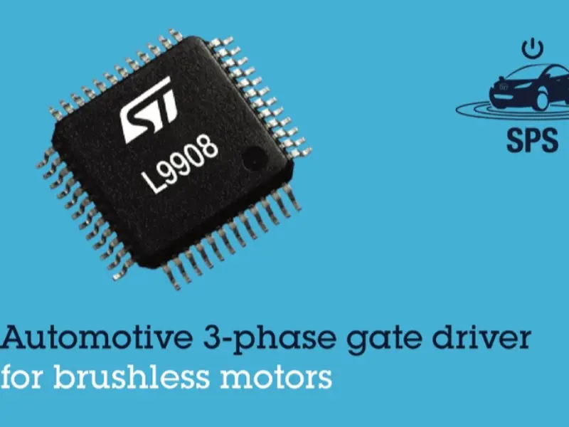 L9908 Gate Driver: One chip for all kinds of automotive motor control